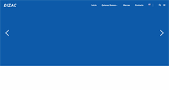 Desktop Screenshot of dizac.com.sv